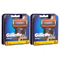 Gillette Pro Glide Power 2 x 8 Stück Rasierklingen XL Set