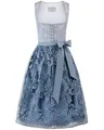 Stockerpoint Damen Sidonia Midi Dirndl, Rauchblau, 46
