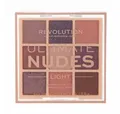 Revolution Lidschatten Makeup Ultimate Nudes Shadow Palette Light