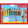 STABILO Multitalentstift woody 3 in 1, 10er Kartonetui