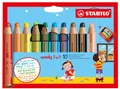 10 STABILO Multitalentstift woody 3 in 1, 10er Kartonetui