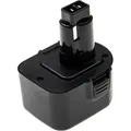 EXTENSILO Akku kompatibel mit Dewalt 2872B, 2852B, 2832K, 2812K, 2812B, 2802K, 2861K-2, 2872K-2, 152250-27, 2802 Werkzeug (3300 mAh, NiMH, 12 V)