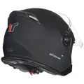 Bluetooth Intercom Sprechanlage Headset T-Com Klapphelm Jethelm Crosshem Integralhelm Black XS (53-54)