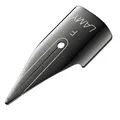 Lamy Z 52 Feder 888 - Ersatzfeder aus poliertem Edelstahl in der Farbe Schwarz Federstärke F Feder Lx F Feder F