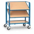 Fetra Hauptartikel 2391 Etagenwagen Stahl pulverbeschichtet Traglast (max.): 250 kg Brillantblau (RAL 5007)