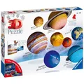 Ravensburger Puzzle - 3D puzzleball - Planetenbox 27/54/72/108 Teile