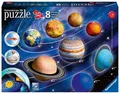 Ravensburger 3D Puzzle Planetensystem 11668 - Planeten als 3D Puzzlebälle -...