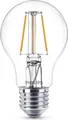 Philips Filament-Lampe, transparent, 40W A60 E27, 4,3 W, 40 W, E27, 470 lm, 15000 h, Warmweiß