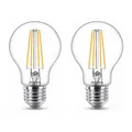 Philips LED E27 Filament Lampe 4,3W=40W Leuchtmittel Warmweiß Glühlampe 2ER
