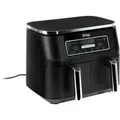 Foodi Dual Zone Heißluftfritteuse AF300EU schwarz, 2x 1.200 Watt, 2 Körbe je 3,8 Liter