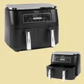 Ninja AF300EU Doppel-Heißluft-Fritteuse Foodi Dual Zone - 7,8 L - 2400 W - black