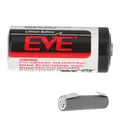 EVE ER14335 2/3AA 3.6V 1-2Ah LiMnO2 -60 ° C bis 85 ° C Lötfahne U