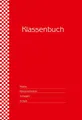 Notizbuch Klassenbuch "Standard", Umschlagfarbe: rot