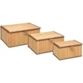 5five Simply Smart - 3 Bambus-aufbewahrungsboxen - 5five