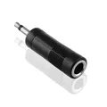Adapter 6,3mm Klinke Kupplung Buchse Stereo auf 3,5mm Kopfhörer Stecker Mono