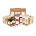 HOT DOG WORLD - Classic Hot Dog Set "dänische Art" (114-teiliges Set) für 36 Hot Dogs