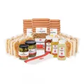 HOT DOG WORLD - Hot Dog Set  "dänische Art"  für 36 Hot Dogs