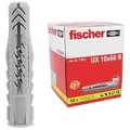 50 Stk. Fischer Universaldübel mit Rand UX 10 x 60 R - 77872