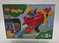 Lego Duplo 10908 - rotes Flugzeug / Plane - mit Pilotenfigur - 12 Teile - NEU