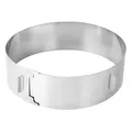 Zenker 7708 Tortenring mit 2 Griffen, patisserie, Silver