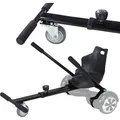 ROBWAY Hoverboard-Sitz | Hoverkart Sitzscooter - Hoverboard Kart Aufsatz - Go-Kart - Roller - Passend für Robway W1, W2, W3, - 6,5 - 10 Zoll - Sch... - Schwarz