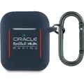 Red Bull Case Silicone Logo & Lines for AirPods 1 / 2 navy blue (Kopfhörer Hülle) (RBA2SIVSV)