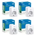 4ER TP-Link Tapo P100MA Smart Home Steckdose Matter Wlan Wifi Adapter Alexa