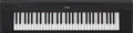 Yamaha Piaggero NP-15 Portable Piano Schwarz