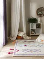 benuta Kinderteppich Malika, rechteckig, Höhe: 11 mm, Kunstfaser, Berber, Ethno-Style, Wohnzimmer