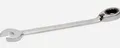 Ringschlüssel mit Ratsche, 17mm, Sechskant, 15 Grad abgewinkelt