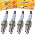 4x NGK Zündkerzen ZFR6VG für  CHEVROLET Aveo POEL Astra H J Corsa D Zafira