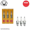 NGK Zündkerzen 3x für Opel Adam Corsa D Zafira Tourer C