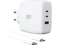 ISY IAC-5100-WT GAN Ladegerät universal, Weiß