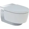 Geberit AquaClean Mera Comfort, Wand-WC glanzchrom, Komplettanlage, 1 Stk.