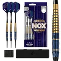 Harrows Nox Softtip Messing Darts Set in 18g und 20g – inkl. Speedline Shafts, Nox Flights & Dartcase – Robuste farbige Softtip Darts für präzises Spiel (18g)