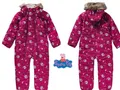 Peppa Pig Baby Mädchen Schneeanzug Winterjacke Jacke  Disney Gr 68 NEU
