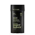 ATTITUDE Deodorant für Herren, ohne Aluminium, 95% natürliche Inhaltsstoffe, EWG-zertifiziert, pflanzliche Geruchskontrolle, mit Bicarbonat, Matcha & Bergamotte 75 g