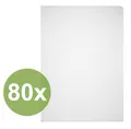 80x Durable Prospekthüllen A4 Sichthüllen genarbt oben&rechts o. 100my 233719