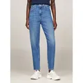 Tommy Jeans Tapered-fit-Jeans High waist - Mom-Jeans Tapered blau 30