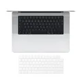 Premium ultradünne TPU-Tastaturabdeckung kompatibel mit MacBook Pro M3 M2 M1 ...
