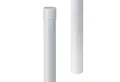 INEFA Regenfallrohr, DN100, PVC-U, Regenwasserrohr, Dachentwässerung, Dachrinnen-Zubehör