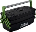 Werkzeugkiste 48x24x21 cm Kunststoff Griffe klappbar aus Stahl Werkzeugkasten Toolbox Organizer leer