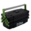 Werkzeugkiste Werkzeugbox Werkzeugkoffer 48x24x21 cm Toolbox Mehrzweckbox leer