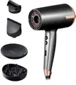 Remington Haartrockner D6077 ONE Dry & Style Hairdryer, 2000 W, 120 km/h Luftstrom, 4 Aufsätze, 8 Heiz-& Geschwindigkeitskombinationen