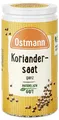 Ostmann Gewürze - Koriandersaat ganz | Ungemahlen, zum Mörsern | Zum Würzen von Eintöpfen, Curry oder eingelegtem Gemüse | Vegan, aus natürlichen Zutaten | 25 g im Streuer