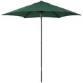 Outsunny Sonnenschirm Ø196 cm, sechseckig Balkonschirm Strandschirm Grün
