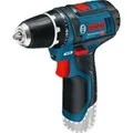 Akku-Bohrschrauber GSR 12V-15 Professional solo, 12Volt blau/schwarz, ohne Akku und Ladegerät