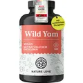 NATURE LOVE® Wild Yam Kapseln - 180 Wechseljahre Kapseln vegan - 880mg Extrakt
