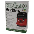 Numatic 10 Mikrofaser-Mülleimerbeutel Henry Hetty HVB HVC HVN JVR