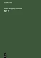C++ Ernst-Wolfgang Dieterich